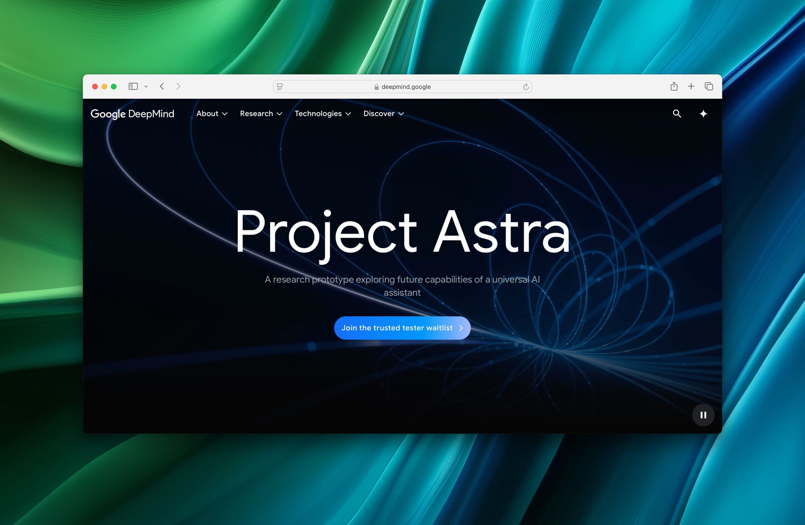 Project Astra screenshot