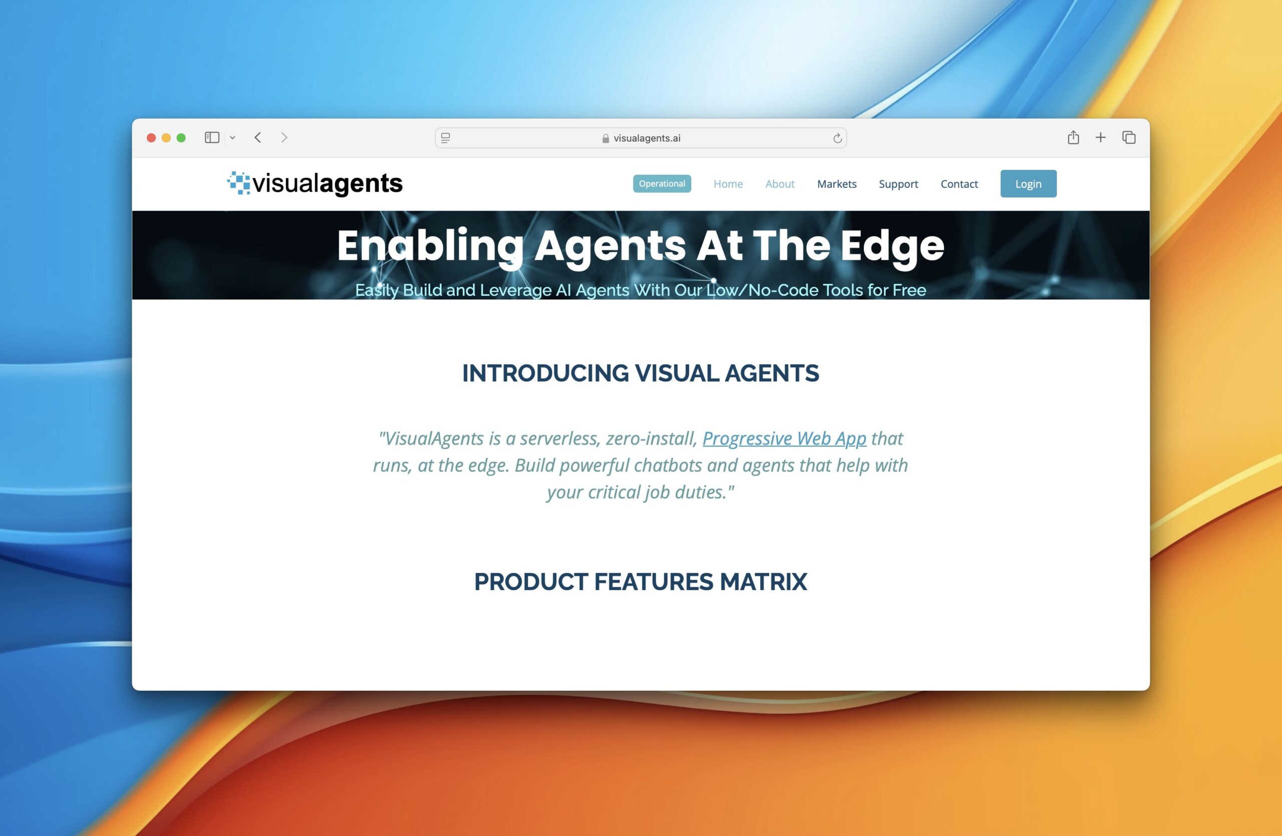 visualagents screenshot