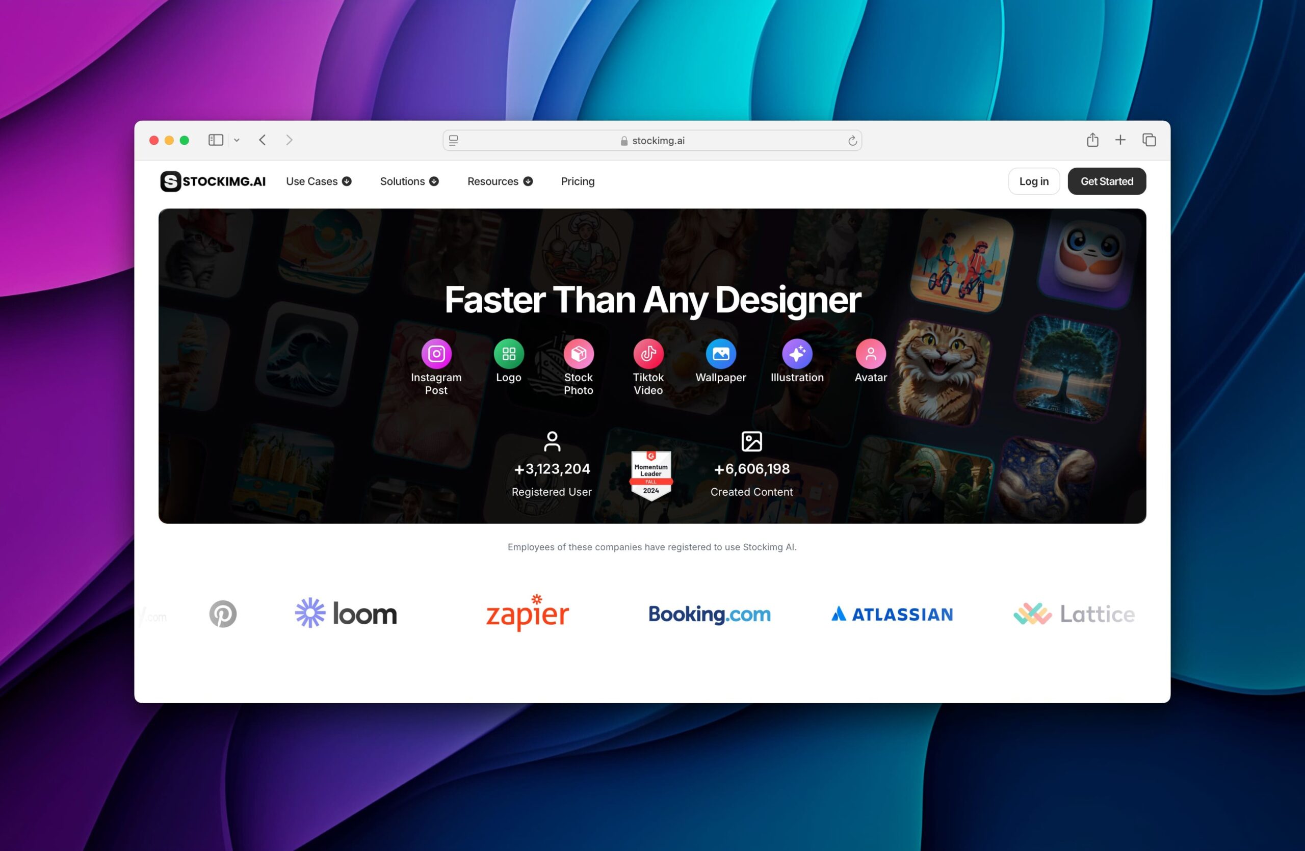 Stockimg AI screenshot