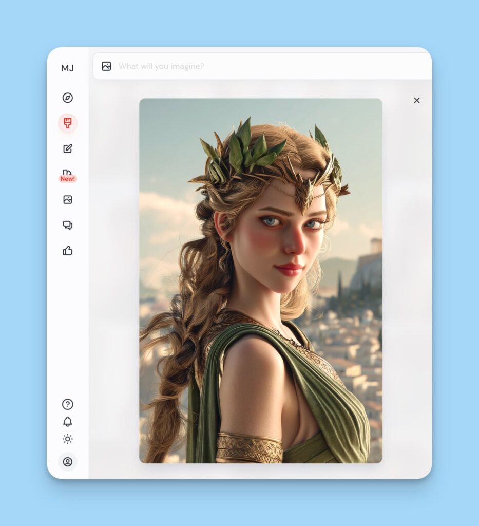 Reference Image Example - Athena