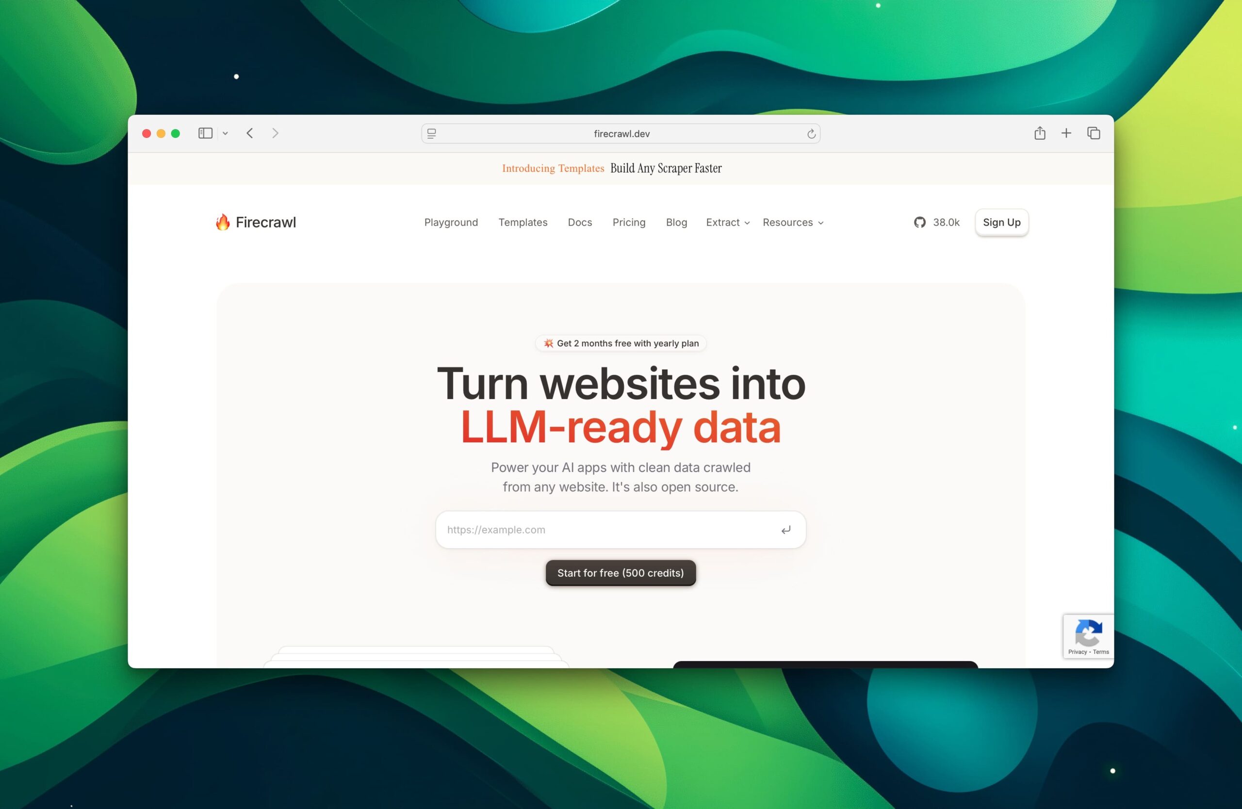 Firecrawl screenshot